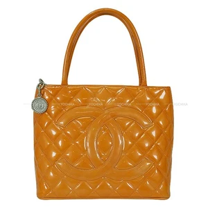 [Pre-loved] CHANEL CHANEL1804 Reprinted Tote Bag Coco Mark Orange/Pink Patten... - Bild 1 von 10