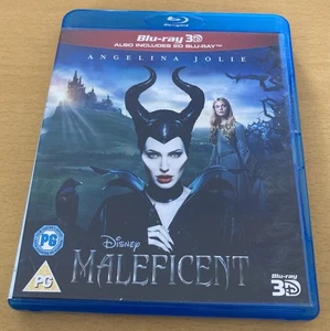 DISNEY MALEFICENT 3D & 2D BLU-RAY EDITION (2014) ANGELINA JOLIE FILM MOVIE KIDS - Picture 1 of 4
