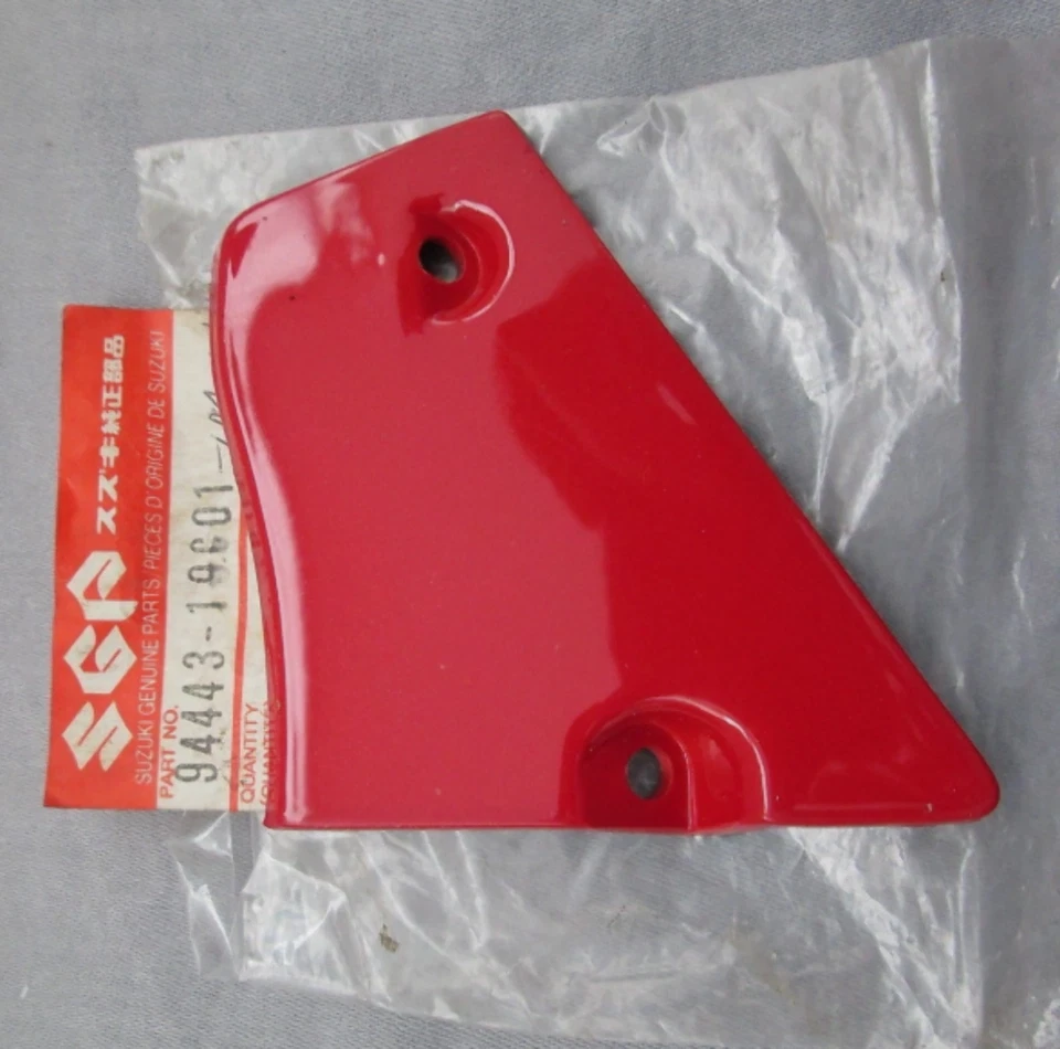 1990-1997 Suzuki GSX600F Katana OEM Fairing Screen Trim Panel Pearl Red - Image 1 of 1