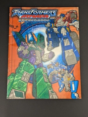 Transformers Armada Sticker Book 2002 UNUSED Bendon Publishing - Image 1 of 4