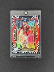 Panini Serie A Select 2024-25 Theo Hernandez Zebra Prizm SSP - Bild 1 von 2