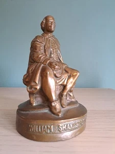 William Shakespeare Bronze Cold Cast Figurine 13.5cm - Picture 1 of 13