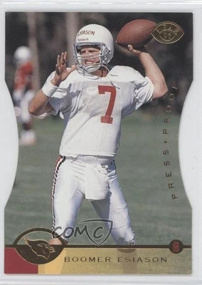 1996 Leaf Press Proof Die-Cut /2000 Boomer Esiason #159 - Image 1 of 2