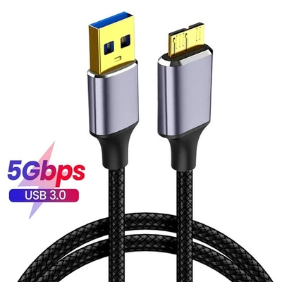 5Gbps USB 3.0 Typ-A auf Micro B Kabel Externe Festplatten linie - Bild 1 von 4