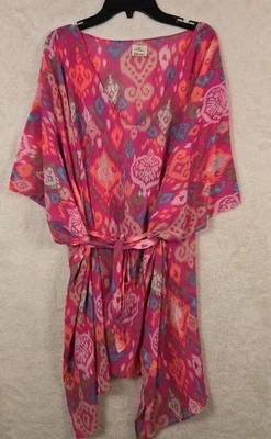 Женская пляжная туника O'neill Top Semi Sheer Beach Tunic With Tie Sm (размер Large)  - Изображение 1 из 4