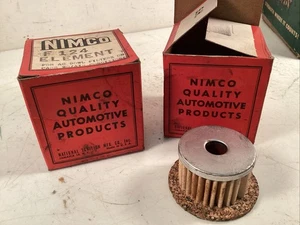 2 NIMCO F124 Element AC Bowl Filter vintage Classic Car - Bild 1 von 5