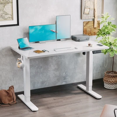 Gunji Höhenverstellbarer schreibtisch 140x80 Tischoberfläche Elektrischer - Bild 1 von 4