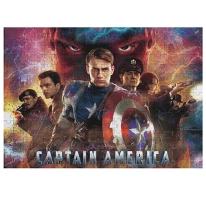 Captain America Jigsaw Puzzle 300 Pieces Bithday Gift for Girls Boys - Picture 1 of 7