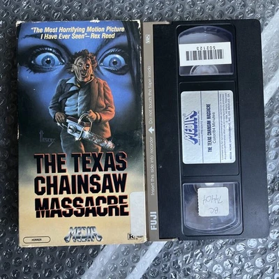 The Texas Chainsaw Massacre(1974) Media Home Release VHS(1985) - Image 1 of 4