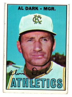 1967 Topps - #389 Al Dark Foto 1 de 2