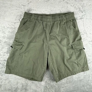 Pantalones Cortos Nike De Colección Hombres Grandes Verdes Carga Sueltos Y2K Cintura Elástica Utilidad Swoosh - Imagen 1 de 13