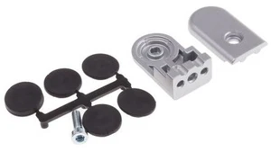 Zacisk panelowy, typ: Zacisk panelu szklanego, RS Structural System, rowek: 6mm - Picture 1 of 1