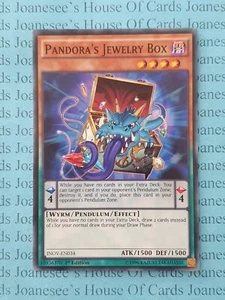 INOV-EN034 Pandora's Jewelry Box Yu-Gi-Oh Card 1st Edition New - Picture 1 of 4