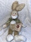 1988-2002 Rare Boyds Q Hopper plush toy Rabbit Jointed Head Bean Collection Heir