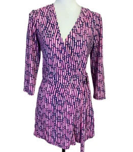 Lilly Pulitzer Karly Wrap Pink Preloved Strampler Größe XXSmall.* - Bild 1 von 6