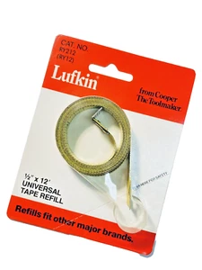 Lufkin Cooper RY212 (RY12) Universal Tape Refill 1/2" x 12' - Yellow - USA - NEW - Picture 1 of 3