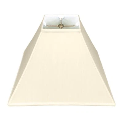 Pantalla de lámpara Royal Designs Inc cuadrada esquina afilada pantalla básica Foto 1 de 4