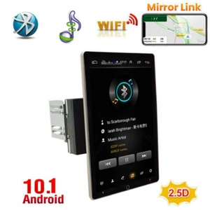 Rotatable 10.1'' Android 11 Touch Screen Car Stereo MP5 Player BT Radio GPS Wifi - Picture 1 of 12