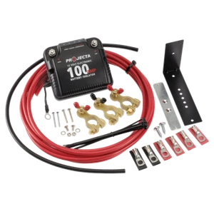 PROJECTA DBC100K 12V 100AMP ELECTRONIC DUAL BATTERY ISOLATOR SYSTEM KIT 12 VOLT - Picture 1 of 7