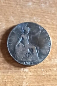 EINE PENNY MÜNZE. 1912 KING GEORGIVS V - Bild 1 von 2