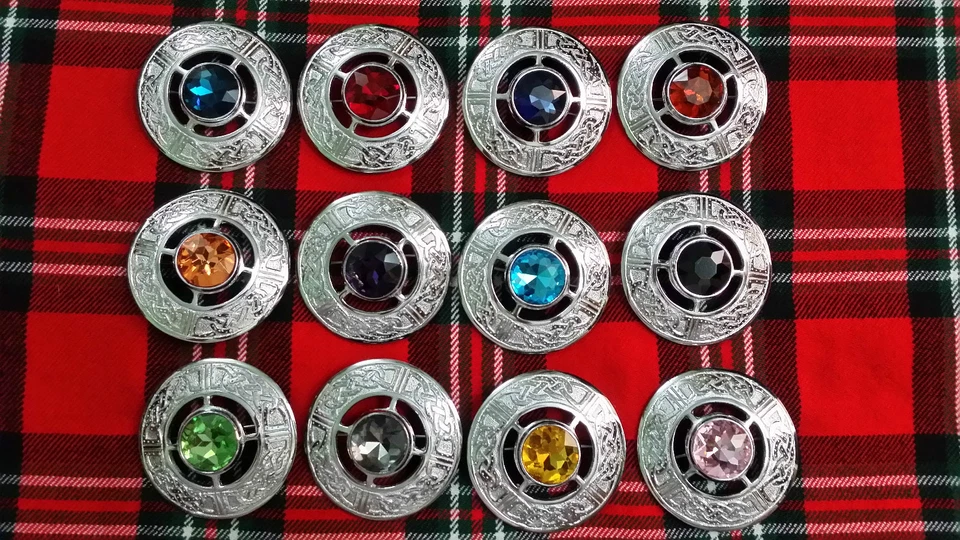 Broches a Cuadros TC Kilt Fly Diseño Celta Varios Colores/Damas Broche Prendedores Foto 1 de 1