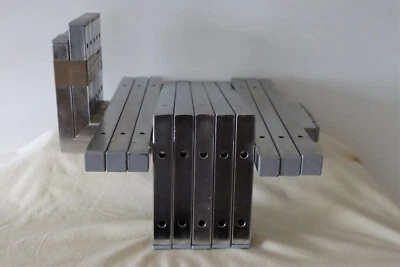 21 verchromte Wandhalterungen für Schwerlastregale zu erwerben. - Bild 1 von 4