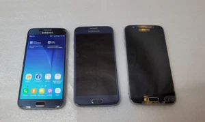 Lot de 3 Samsung Galaxy S6 SM-G920W8 32Go CA) "LIRE" - Photo 1 sur 6