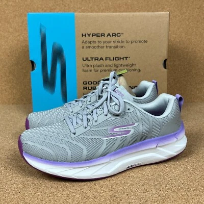 Skechers Performance Go Run Balance 2 Shoes Women's Size 7.5 Gray Purple NIB - Image 1 of 4