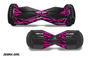 Skin Decal Wrap Stickers for Bluetooth Hover Board Scooters Fits Sense,Q6 ZBRA P - Picture 1 of 1