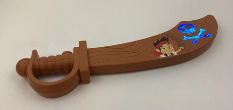 Mattel Disney Jake and the Neverland Pirates 2011 Talking Light-up Sword 17.5" Cover