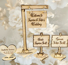 Personalised Wedding Table Place Signs