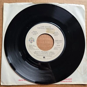 VAN HALEN Dance The Night Away/You Really Got Me 45 7" Record Vinyl Records - Picture 1 of 2