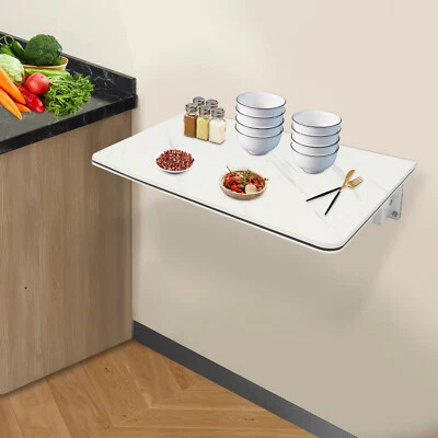 Folding Wall Desk, Wall-mounted Folding Table, Wall Mounted Folding Table - Image 1 of 4