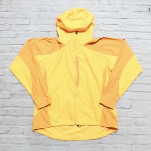 Patagonia Regulator Windbreaker Jacket Mens Size L Tonal Yellow Hoody - Picture 1 of 13