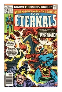 THE ETERNALS 19, Sehr guter Erhaltungszustand + (8,5), Jack Kirby, letzte Ausgabe, Pyramide, (kostenloser Versand) * - Bild 1 von 2