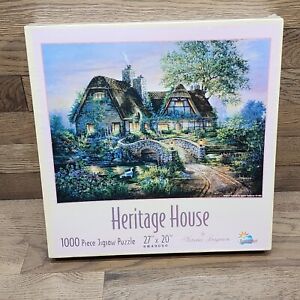 NEW Sealed Heritage House Sandra Bergeron SunsOut 1000-piece Jigsaw Puzzle 