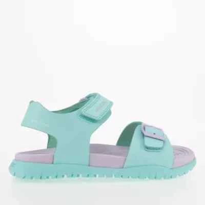 Geox Fusbetto 1 sandálias infantis EUA 11 Watersea lilás alça de tornozelo ajustável KHD1041 - Imagem 1 de 4