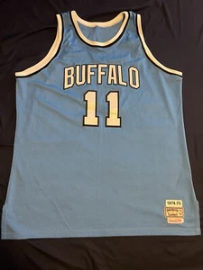 100% Authentic 1974 75 Buffalo Braves Bob McAdoo Mitchell Ness Jersey 60 4XL - Picture 1 of 6