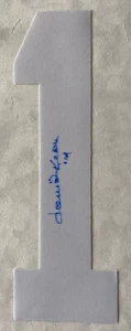 Dave Keon Signed Autographed Toronto Maple Leafs, Whalers White Jersey Number #1 - Picture 1 of 2