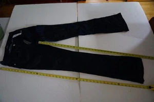 NWT Bebe Mid Rise Kick Flare Jeans Size 28 Pantalon Evase Taille Moyenne - Picture 1 of 10