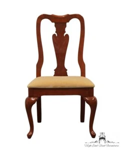 AMERICAN DREW Solid Cherry Traditional Queen Anne Style Dining Side Chair - Picture 1 of 9