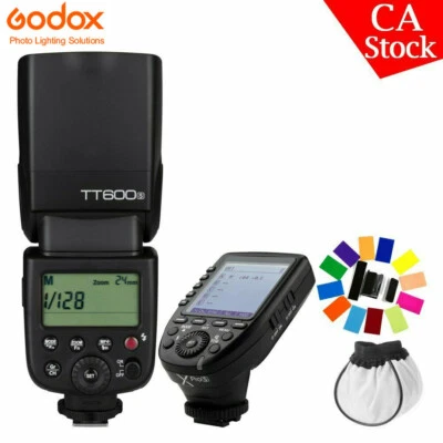 US Godox TT600S 2.4G Camera Flash Light Speedlite+Xpro-S Trigger Kit For Sony - Image 1 of 4