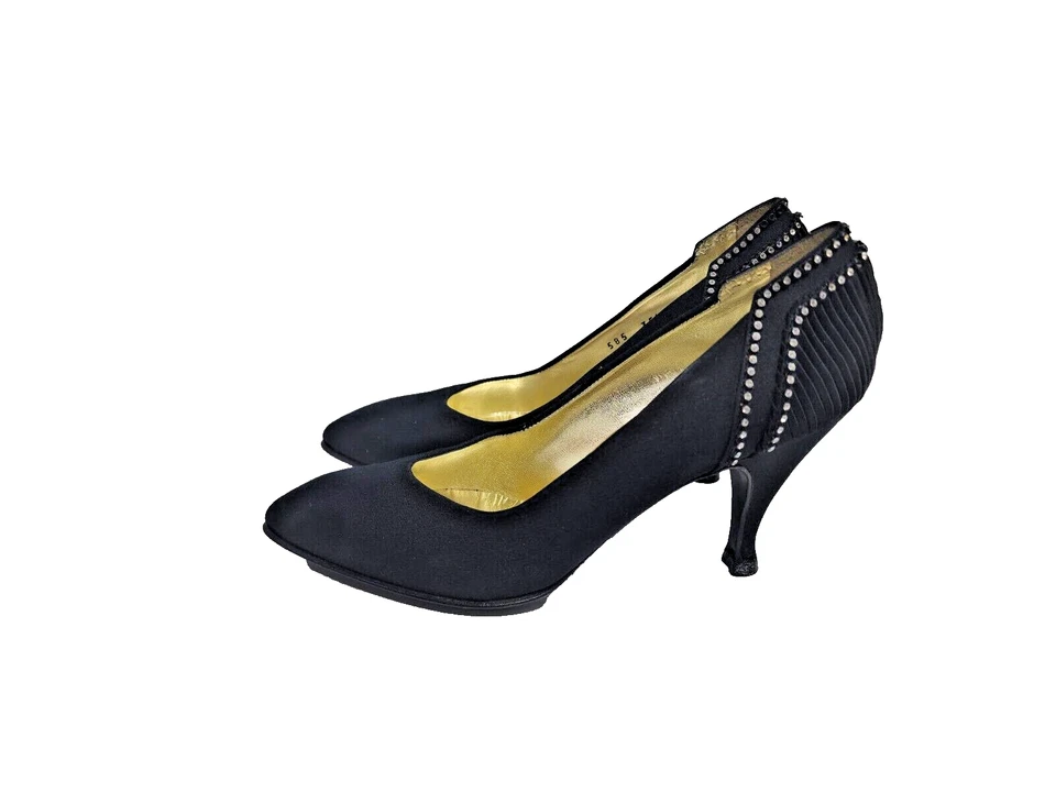 Pollini 尖头高跟鞋正装鞋女式 6.5 码 — 第 1/4 张图片