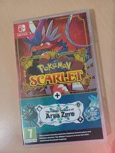 Pokemon Scarlet & The Hidden Treasure of Area Zero (Nintendo Switch) UK Version - Bild 1 von 4