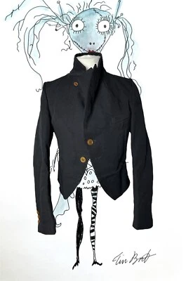 Comme des Garçons Robe des Chambre chaqueta corta negra Foto 1 de 4