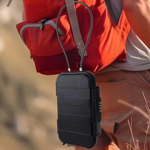 Combination Lock Portable Safe Box Waterproof Safe Box  Security Storage - Picture 1 of 18