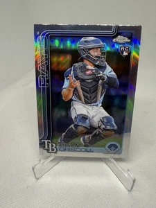 2025 MLB Topps Chrome Refractor Rookie Card #185 LOGAN DRISCOLL - Foto 1 di 1