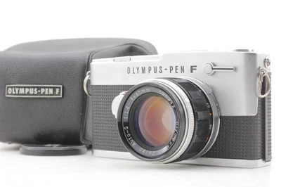 Media cámara fotográfica CLA'd [EXC+3] Olympus Pen FV 35 mm + Zuiko 40 mm f/1,4 de Japón Foto 1 de 4