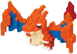 Mega Charizard Y Nanoblock Model Building Set 310 Pieces Level 3 Difficulty 2... - Picture 1 of 4