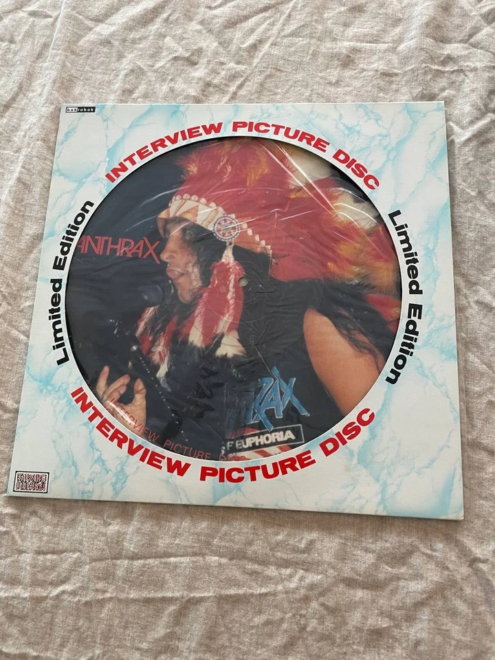 Vinyl  Interview Picture Interview Disc ANTHRAX Limited Edition England - Bild 1 von 4
